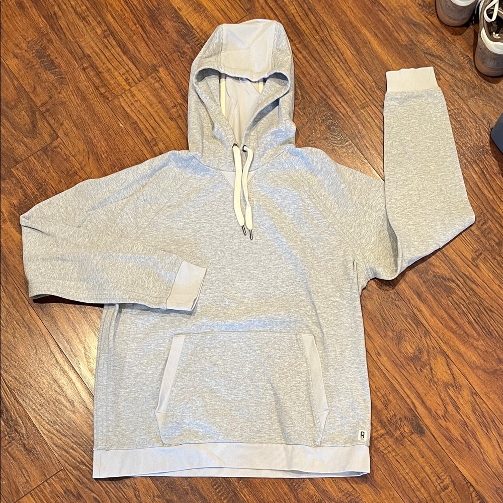 Rhone Men’s Gray Hooded Sweatshirt